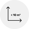 Place zabaw ≤ 10 m²