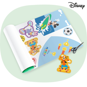 Plan zestawu płacht Disneya Myszka Miki i przyjaciele od Wickey  627001