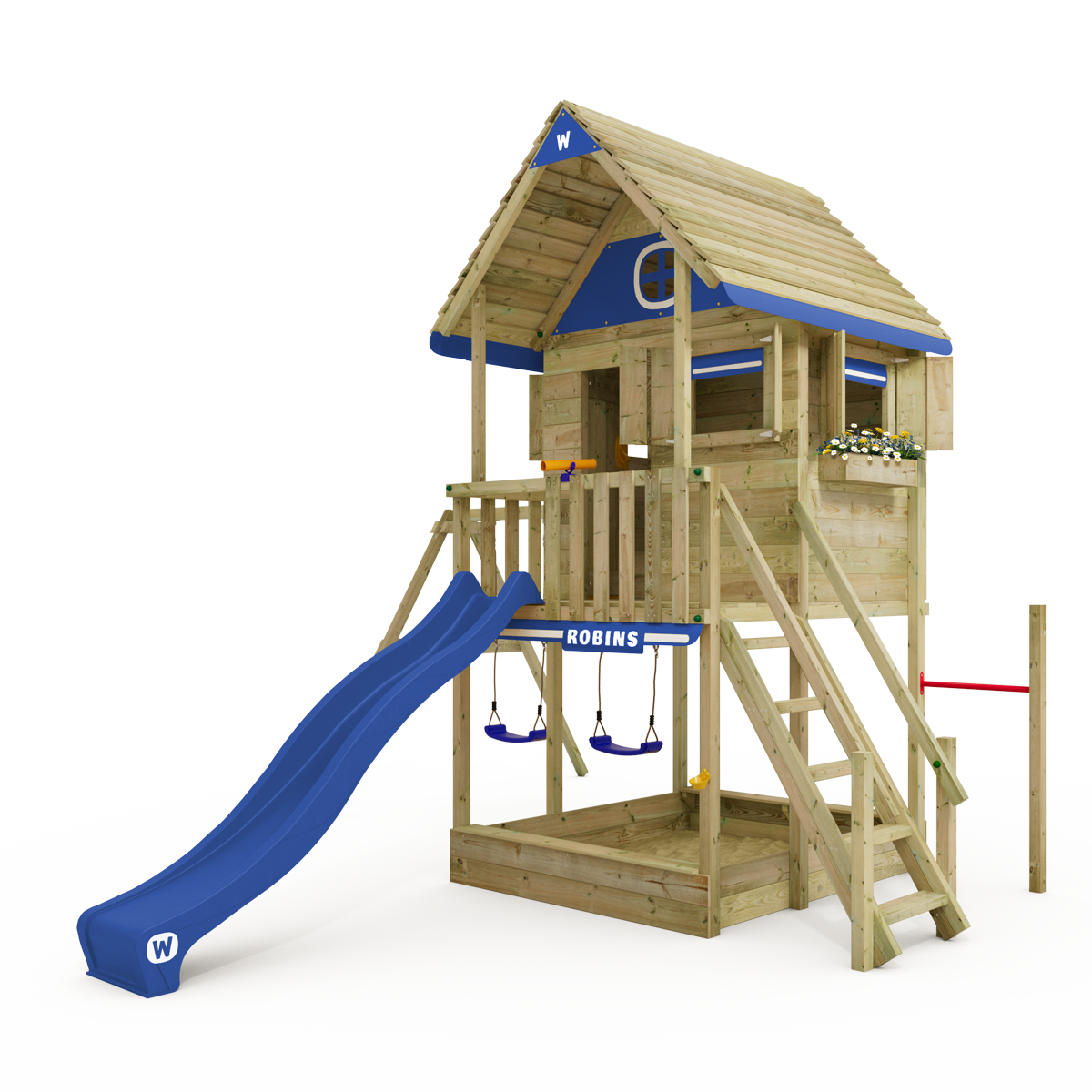 Ogrodowy domek zabaw Wickey Smart TownHouse
